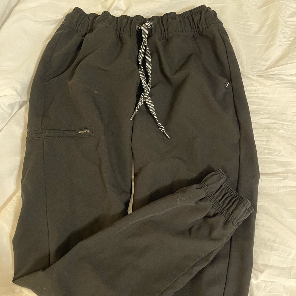 Xs jaanuu black scrub pants womens